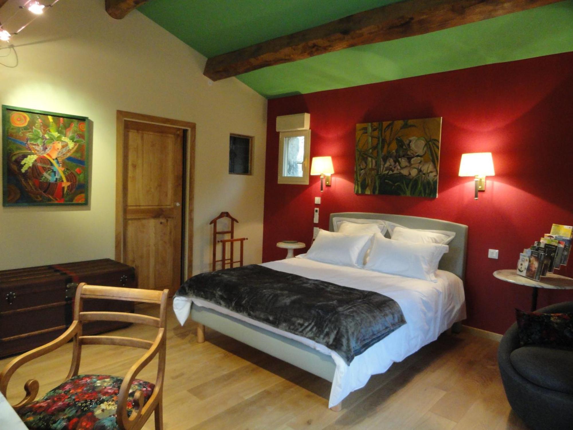 Chambre D'Hotes Au Creux Du Chambon Joyeuse Kamer foto