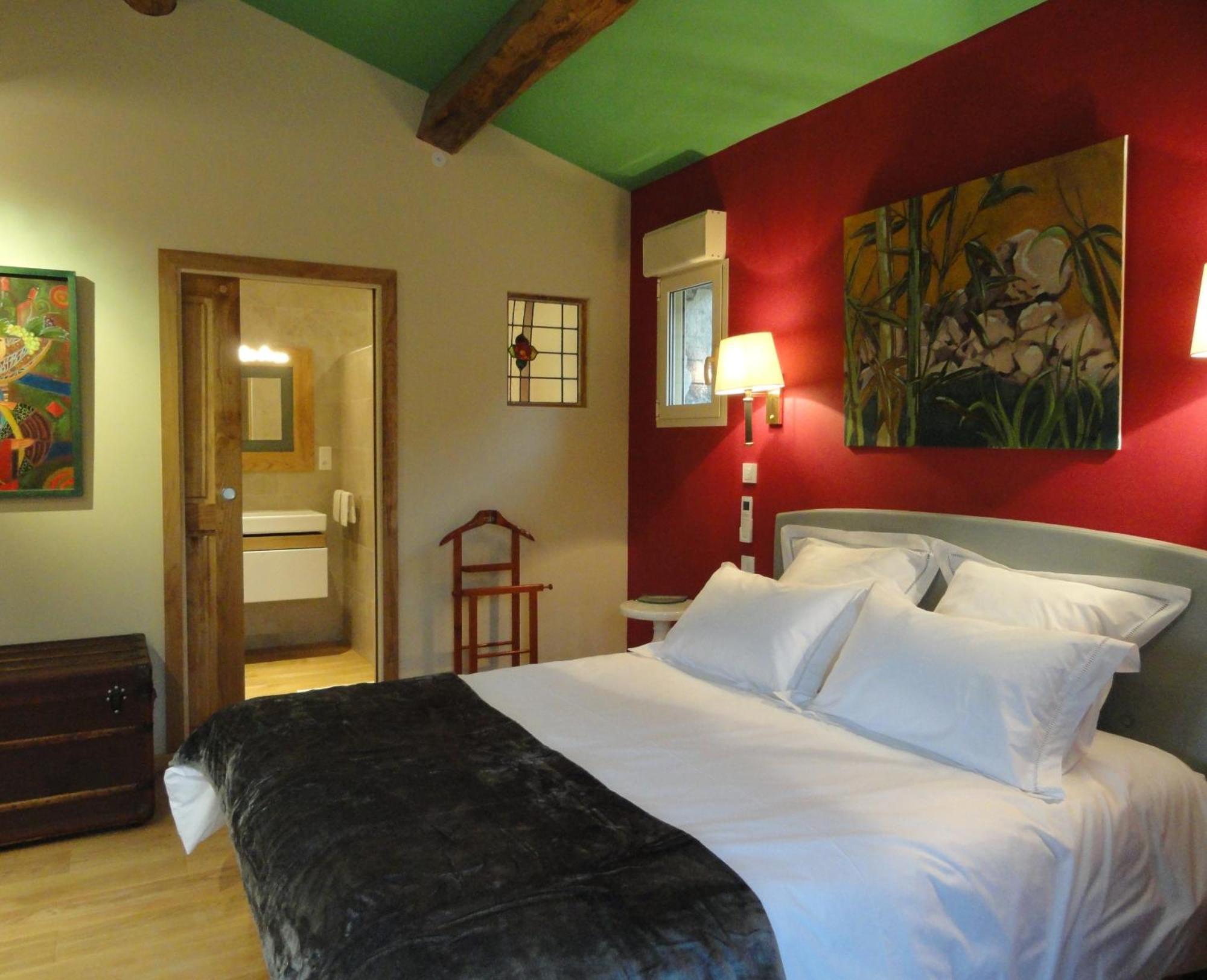Chambre D'Hotes Au Creux Du Chambon Joyeuse Kamer foto